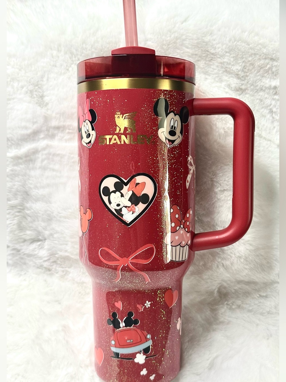 Mouse Love Custom Stanley 40 oz